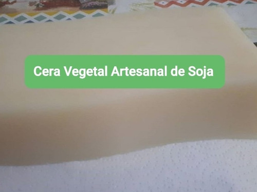Cera De Soja 100% Natural Artesanal Bonnite Cosm. 500 Grs
