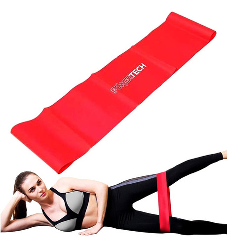 Banda Elástica Mini Band Ancha Media Yoga Pilates Crazy Fit