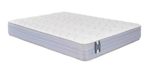 Imagen 1 de 3 de Colchón 2 1/2 plazas de espuma Springwall One Plus gris - 140cm x 190cm x 26cm con Euro pillow