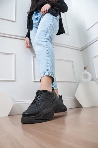 Zapatillas Mujer Moda Plataforma Sneakers Lyon Altas Liviana