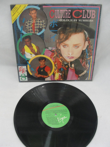 Lp Vinil Culture Club Colour By Numbers