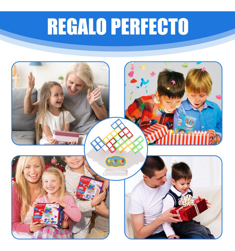 Dzh ..64pcs Torre Tetris Juego De Equilibrio Didáctico