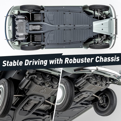 Rochobby 1/12 Rc Crawler El Coche Del Pueblo Rtr Gris Rtr 4-