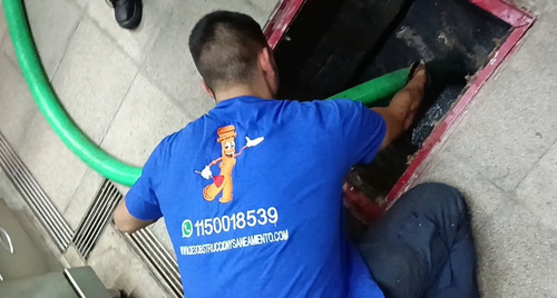 Destapaciones De Cañerias Industriales C Maquina Emergencias