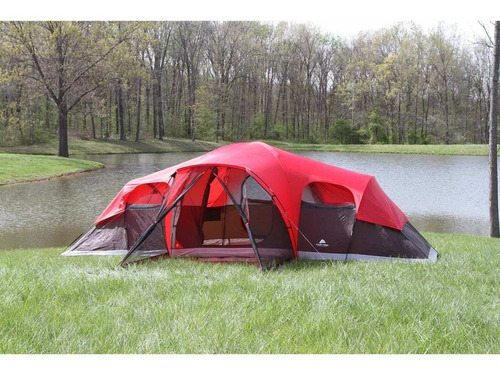 Tienda Casa De Campaña Ozark 10 A 12 Personas Oferta Unica