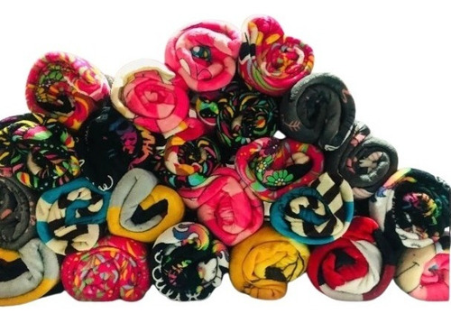 10 Cobertores Ligeros Matrimonial Colores Surtidos