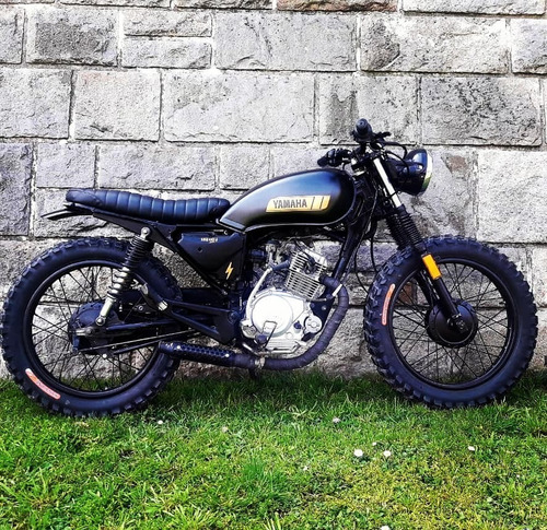 Cafe Racer Scrambler Tracker Suzuki Yamaha Honda Bobber 125c