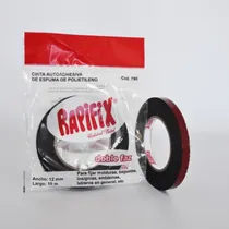 Comprar Cinta Doble Faz Rapifix 12mm Moldura Baguetas Insignias Auto