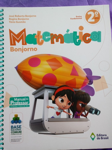 Livro Do Professor, Matemática Bonjorno 2 Ano Bncc.