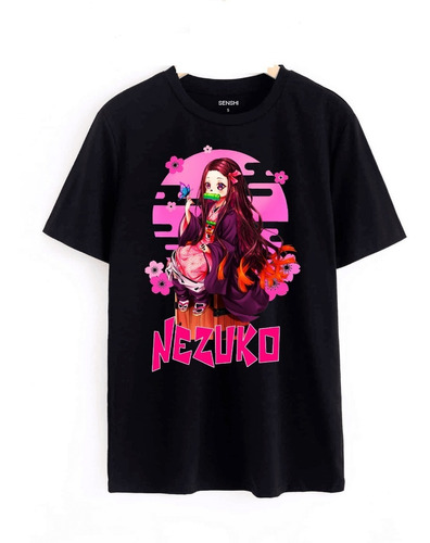 Polera Kimetsu No Yaiba Nezuko Niño Anime