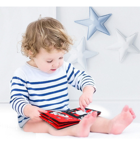 Libro De Tela Para Educación Temprana Para Bebés, Juguetes E