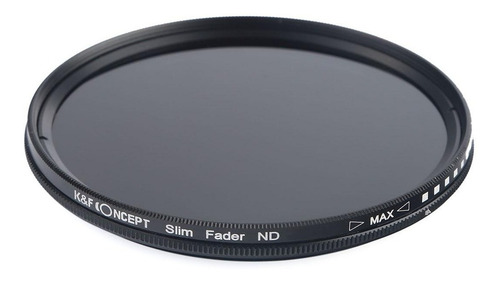 Filtro Densidad Neutra Variable K&f Concept 77mm Nd2-400