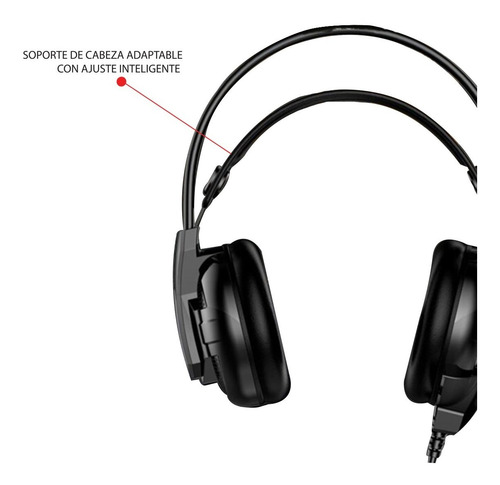 Imagen 7 de 10 de Auricular Gamer Gaming Edition Pro Rgb Pc Ps4 Xbox Microfono