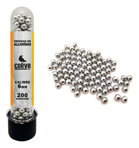Arminha De Bolinha 6mm Pt92 + Case Maleta + Esferas Alumínio
