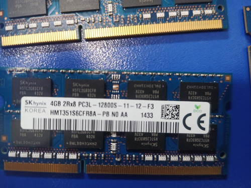 Ram 4 Gb Pc3l-12800s (ddr3) Para Laptop (Usado)