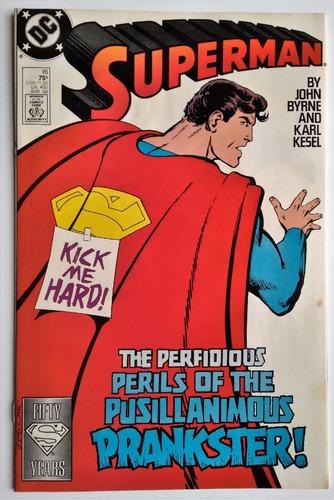 Superman 16 Dc Comics 1988 John Byrne Y Karl Kesel.