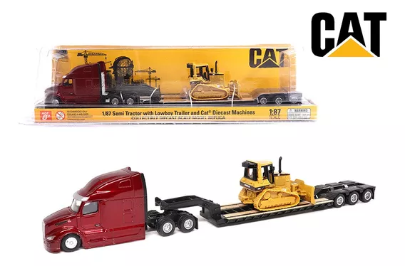 Trailer Cat Peterbilt Escala 1 :87