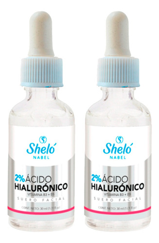 Acido Hialuronico Uso Cosmetico Suero Facial + B3 B5 30 Ml