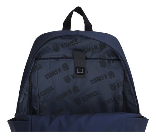 Mochila Casual K-swiss Narvan Negro Liso
