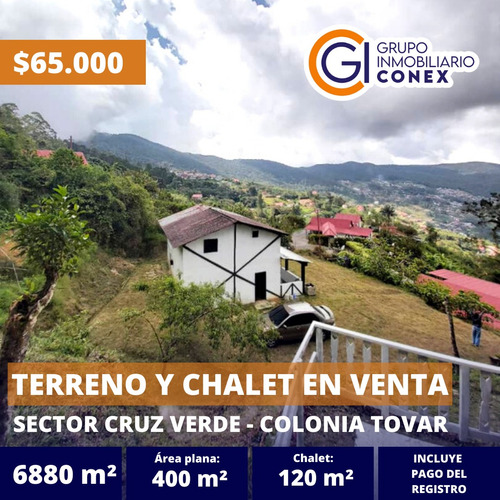 Se Vende Terreno 6.880m2 Colonia Tovar 5680