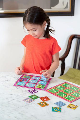 Eeboo: Juego De Bingo Matemático Simple, Suma Y Resta, Une R