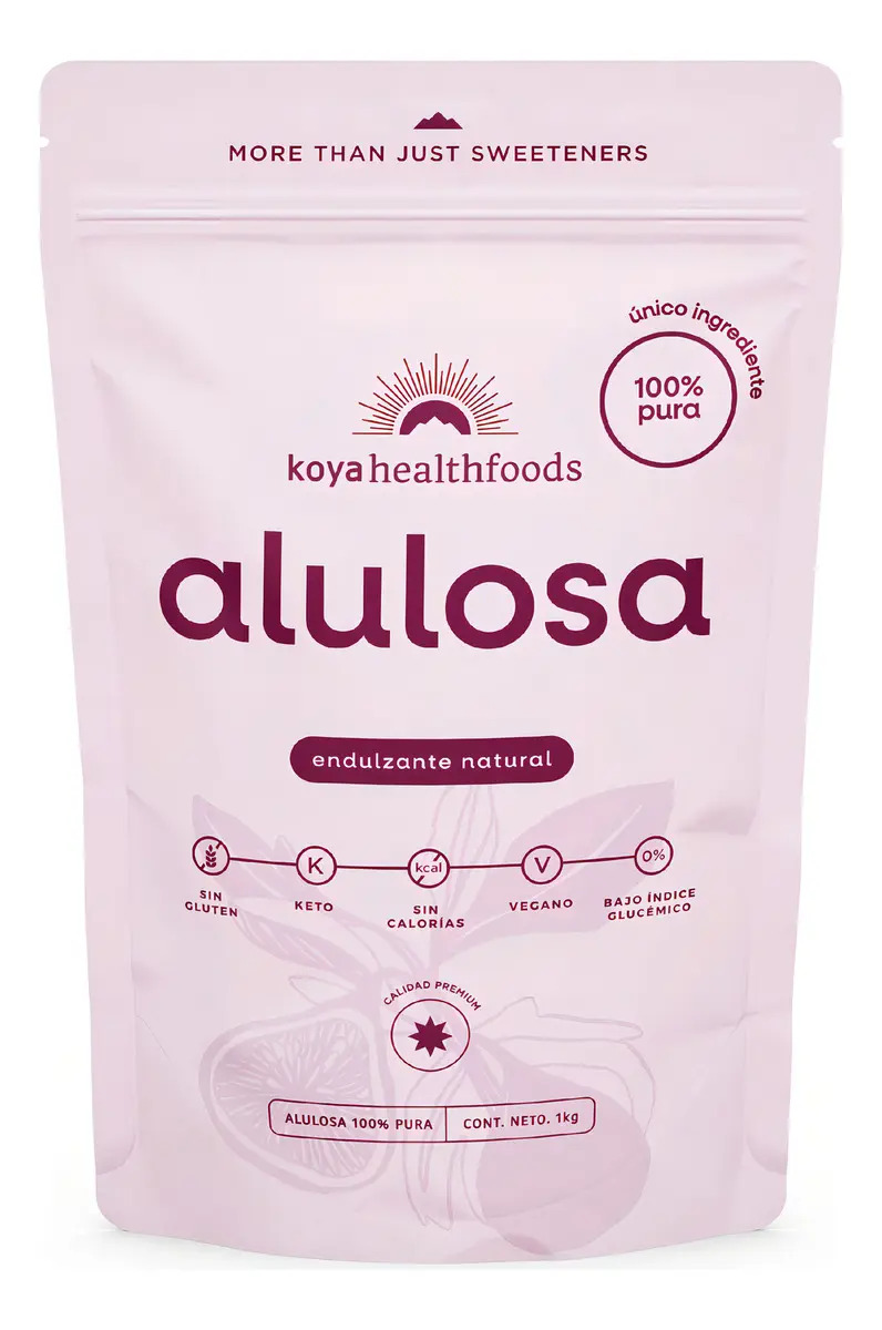 Alulosa Pura 1kg Endulzante Natural Keto Koya Health Foods