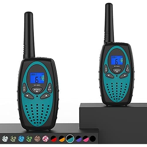 Walkie Talkie 22 Canales Con Ahorro Energia Automatico 2 Pzs