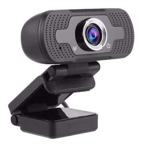 Webcam Full Hd 1080 Usb Camera Com Microfone Foco Automático