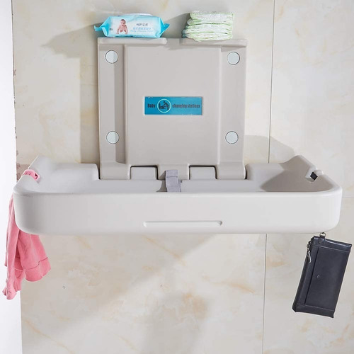 Cambiador De Bebé Para Pared De Baño
