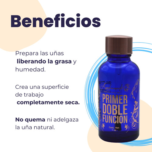 Primer Andrómera Doble Función + Nivelador Ph 30 Ml/1 Oz