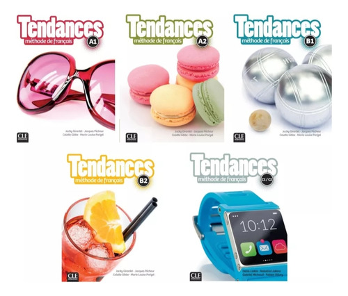 Libro Tendances A1 A2 B1 B2 C1-c2 Nuevo + Cahier + Cd