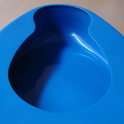 Bacinilla Azul Portátil Para Mujeres Hombres Ancianos