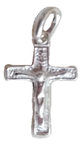 Pingente Cruz Crucifixo Pequeno 2,3cm  Prata 925