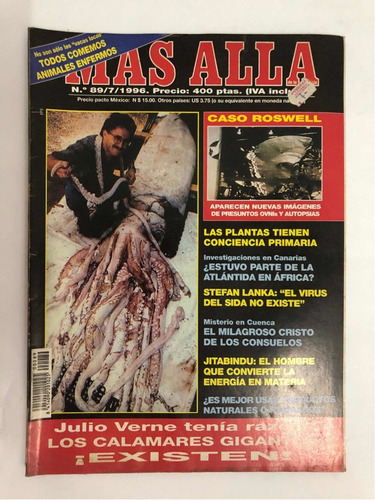 Revista Mas Alla Nro 89 Julio De 1996