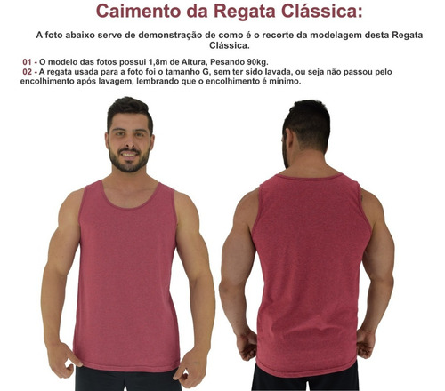 Imagem 2 de 4 de Kit 3 Regatas Masculina Cavada Academia Camiseta Treino Tank