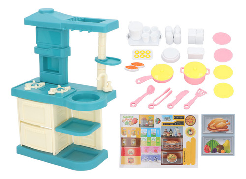 Juego De Cocina De Juguete Para Niños Pequeños, 51 Piezas, J