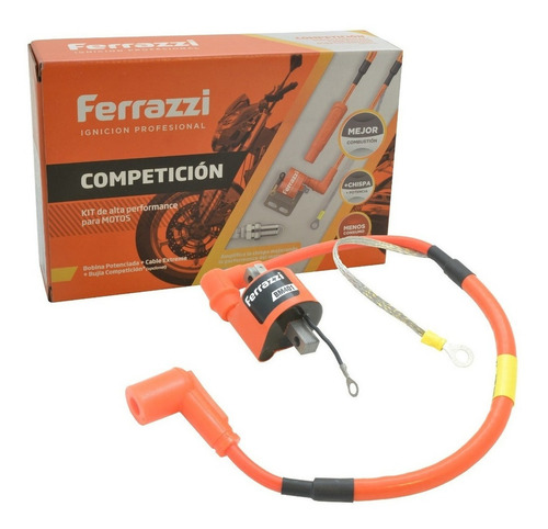 Kit Bobina Y Cable Rouser 90º Extreme Ferrazzi