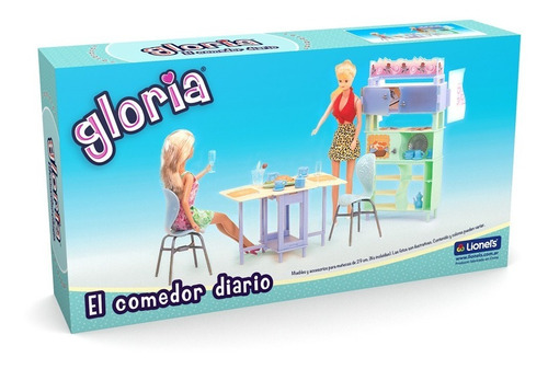 Gloria Comedor Diario Para Muñecas De 29 Cm. Flacas Comp.