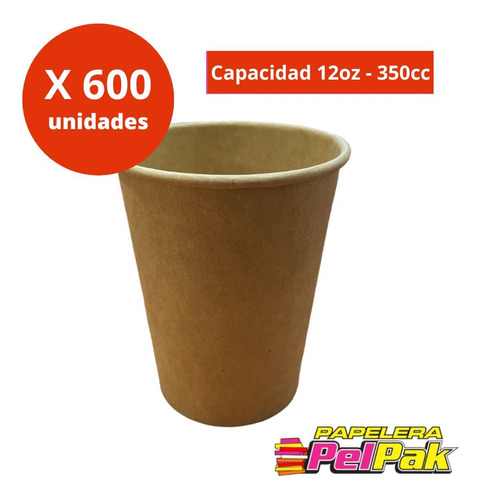 Vasos De Polipapel Cafe 12oz Sin Tapa (350cc) 