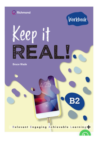 Libro Inglés Keep It Real B2 Workbook 