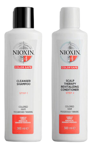 Set Shampoo + Acondicionador Sistema 4 Nioxin