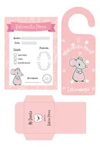 Comprar Kit Imprimible Certificados Ratón Pérez Y Ada De Los Dientes