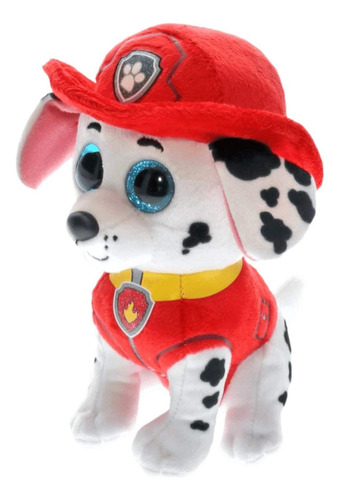Peluche De Marshall Paw Patrol Color Blanco