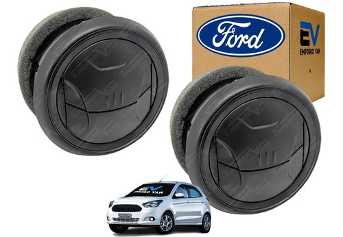 Par Difusor Ar Lateral Ford Ka 2015 Ate 2020 Original 