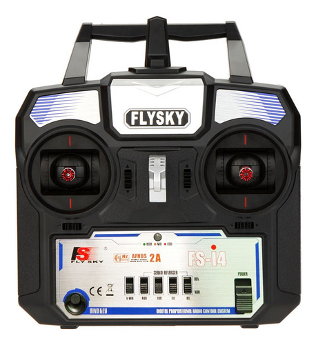 Y Planeador De Control Remoto Flysky Fs-a6 Con Helicóptero