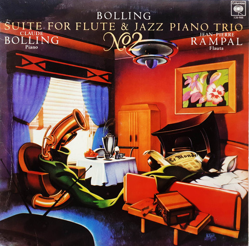 Bolling Rampal - Suite For Flute & Jazz Piano Trio Lp