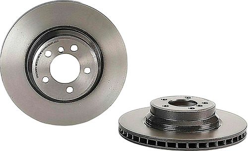 Kit Delantero De Discos Ventilados Bmw 745i Brembo 02/05