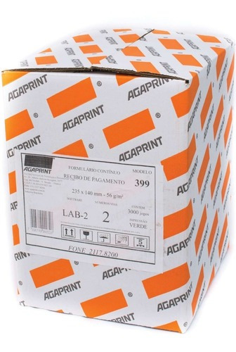 Formulario de cuenta impreso para recibo Pato Lab02 2ways Vd c/3k Color White