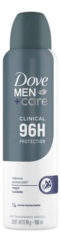 Desodorante En Aerosol Dove Men Clinical 96h 150ml Fragancia