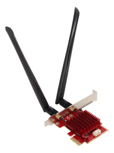 Tarjeta Wifi Pcie 6e Ax210 Ax5400m 5.2 Inalámbrica De Tres B